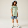 T-shirt dziecięcy Regatta Bosley OceanMist