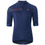 Męska koszulka kolarska Radvik Alpha Gts niebieski Medieval Blue/Tangarine Tango