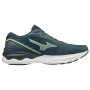 Buty do biegania dla mężczyzn Mizuno Wave Skyrise 3 niebieski Smoke Blue/Neo Lime/Neon Flame
