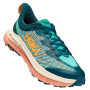 Damskie buty do biegania Hoka One One Mafate Speed 4 niebieski/zielony Deep Teal / Water Garden