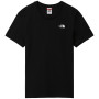 Koszulka damska The North Face S/S Simple Dome Tee czarny Tnf Black