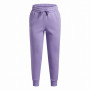 Dziecięce spodnie dresowe Under Armour Rival Fleece Joggers-PPL fioletowy Purple