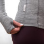 Damska koszulka Sensor Merino Bold Roll Neck dł.rękaw