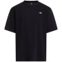 Koszulka męska The North Face Essential Simple Dome Os Ss Tee czarny TNF BLACK