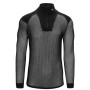 Golf męski Brynje of Norway Super Thermo Zip polo Shirt czarny