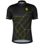Męska koszulka kolarska Scott RC Team 20 SS czarny/żółty black/sulphur yellow