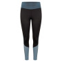 Damskie legginsy Dare 2b Upgraded Tight czarny/niebieski Blk/Bluestne