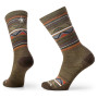 Skarpetki Smartwool Everyday Zig Zag Valley Crew zielony Military Olive