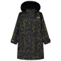 Płaszcz nieprzemakalny dziecięcy Regatta Junior Waterproof Changing Robe Pro Bark Green khaki BrkGrnDistsd