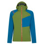 Kurtka męska La Sportiva Run Jkt M zielony Kale/Space Blue