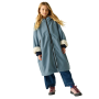 Płaszcz nieprzemakalny dziecięcy Regatta Junior Waterproof Changing Robe Pro Grey Mirage