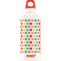 Butelka Sigg Design 0,6 l biały/czerwony