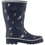 Kalosze Regatta Womens Amelia niebieski Navy Dogs