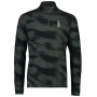 Męska koszulka Mons Royale Cascade Merino Flex 200 1/4 Zip Rosin Motion czarny/szary RosinMotion