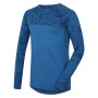 Męska koszulka Husky Merino 100 niebieski