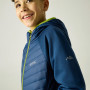 Kurtka dziecięca Regatta Junior Andreson Hybrid Aviator Blue