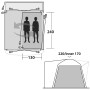 Sypialnia Outwell Inner Milestone