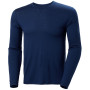 Męska koszulka Helly Hansen Hh Merino Crew niebieski Ocean