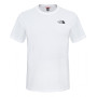 Koszulka męska The North Face Simple Dome Tee biały TnfWhite