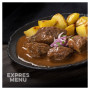 Gotowe jedzenie Expres menu KM Gulasz wołowy z pieczonymi ziemniakami