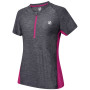 Koszulka damska Dare 2b Outdare II Jersey szary Ebony/Actvpk