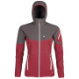 Kurtka damska High Point Atom Lady Hoody Jacket czerwony BrickRed/IronGate
