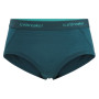 Majtki Icebreaker W's Sprite Hot Pants zielony Green Glory