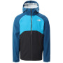 Kurtka męska The North Face Stratos niebieski/czarny Asgy/Mcbu/Mdnbu