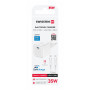 Adapter Swissten GaN 1x USB-C 35W + kabel do przesyłu danych USB-C 1,2 m