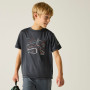 T-shirt dziecięcy Regatta Alvarado Seal Grey
