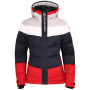 Damska kurtka narciarska Alpine Pro Owna niebieski/czerwony navy