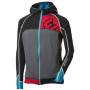 Męska bluza Progress Rebel 17CC czarny/czerwony Black/Red/Turquoise
