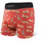 Bokserki Saxx Platinum Boxer Brief Fly pomarańczowy RedTiger