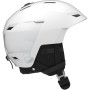 Kask narciarski dla kobiet Salomon Icon Lt Ca biały White(PantoneBrightWhite)