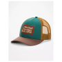 Bejsbolówka Marmot Retro Trucker brązowy/niebieski BotanicalGarden/Scotch