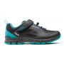 Damskie buty rowerowe Northwave Escape Evo Wmn czarny/turkusowy Black/Turquoise