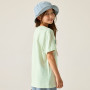 T-shirt dziecięcy Regatta Bosley OceanMist