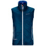 Kamizelka męska Ortovox Swisswool Piz Cartas Vest M ciemnoniebieski PetrolBlue