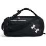 Torba podróżna Under Armour Contain Duo MD Duffle czarny Black / Black / Metallic Silver