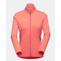 Bluza damska Mammut Aconcagua Light ML Jacket Women różowy salmon