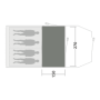 Dywan do namiotu Outwell Cozy Carpet Rockwell 4