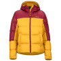 Kurtka damska Marmot Guides Down Hoody 2022 żółty YellowGold/Claret