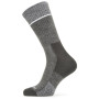 Skarpetki SealSkinz Solo QuickDry Mid Length Socks czarny/szary Black/Grey