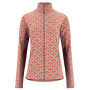 Bluza damska Kari Traa Thalena Fleece różowy/fioletowy Taupe