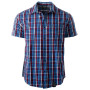 Koszula męska Elbrus Lattice niebieski Red/LightBlue/NavyCheck