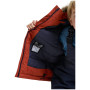 Dziecięca kurtka zimowa Didriksons Bjärven Kids Parka 5 Rust