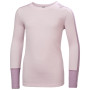 Zestaw dziecięcy Helly Hansen Jr Lifa Merino Midweight Set Purple Clay