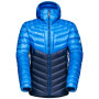 Kurtka zimowa męska Mammut Broad Peak IN Hooded Jacket M 2022 ciemnoniebieski MarineIce