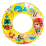 Koło Intex Transparent Rings 59242NP żółty