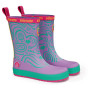 Kalosze dziecięce Affenzahn Rainboot Vegan Plashy Owl fioletowy Owl